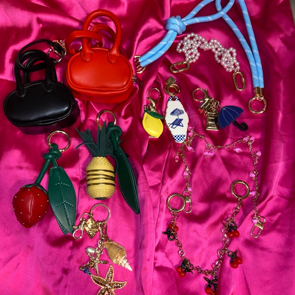 🍒BRAND NEW ANTHROPOLOGIE BAG CHARMS! 🍒